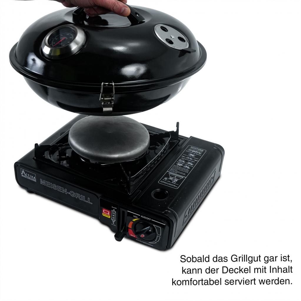 GASGRILL ACTIVA Meisen Gaskartuschenkocher
