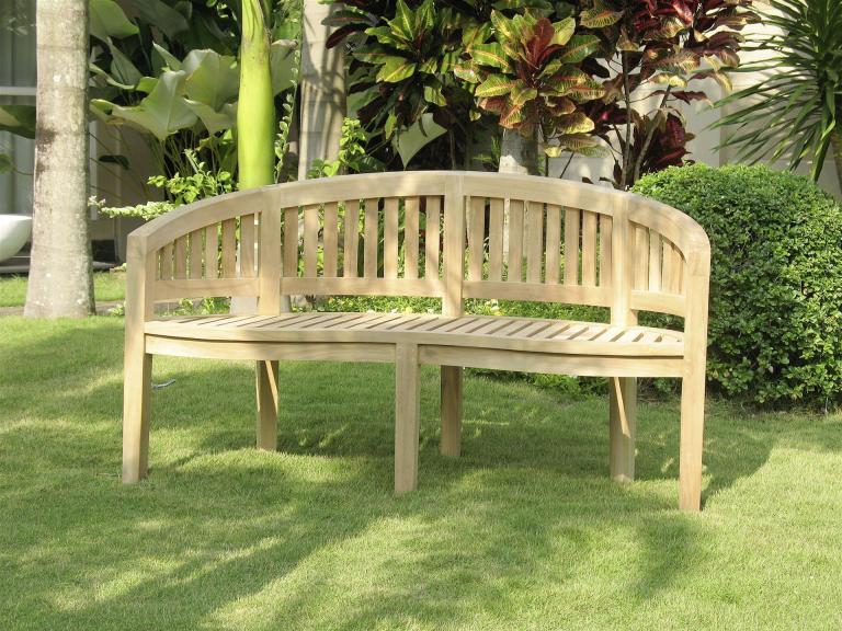 Gartenbank Banana Teak-Bank