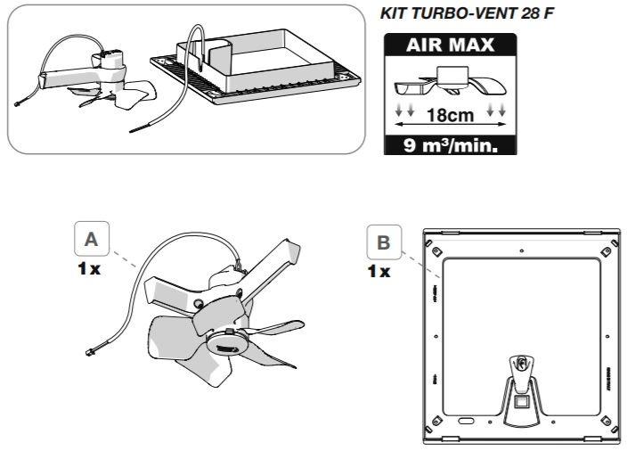 Kit Turbo-Vent 28F