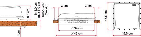  Fiamma Turbo Vent Premium
