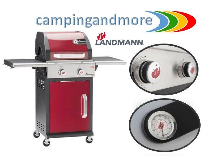 Landmann Gasgrill Triton PTS 2.0,Farbe rot