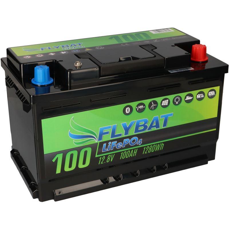 FLYBAT LiFePO4 Lithium Batterie 12V 100Ah