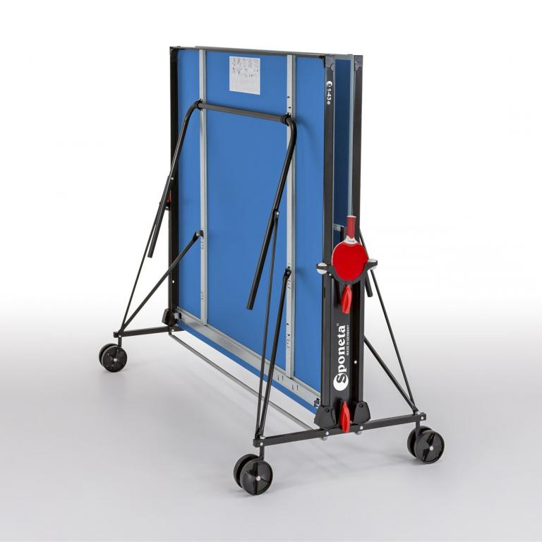 Sponeta Tischtennisplatte blau, wetterfeste Outdoorplatte